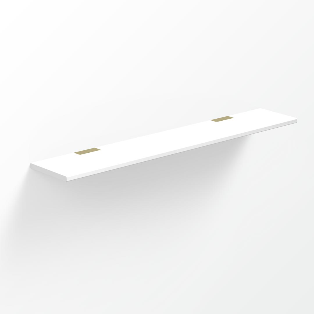 Above Solid Surface Shelf - 60x10cm