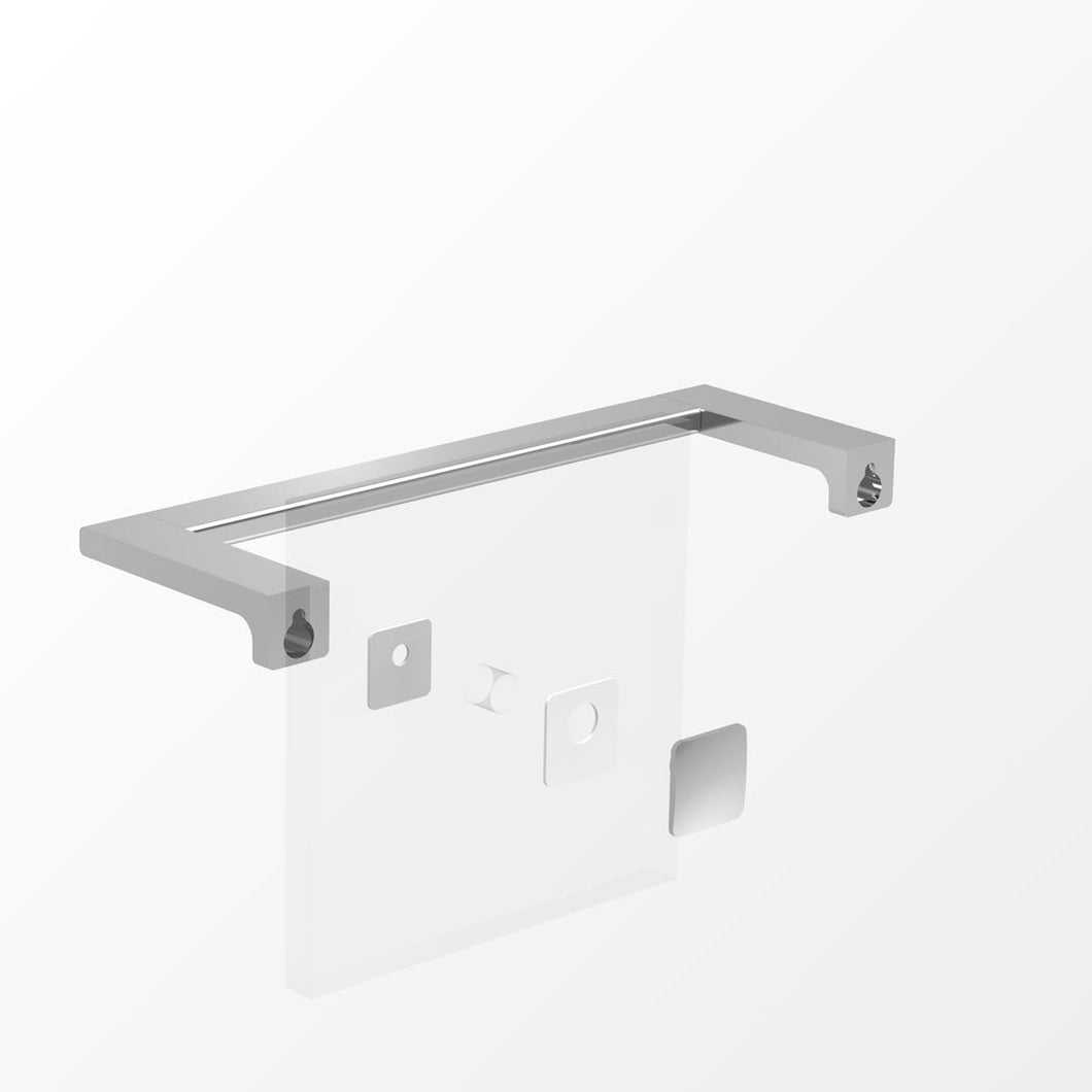Above Glass Mounting Kit - Single