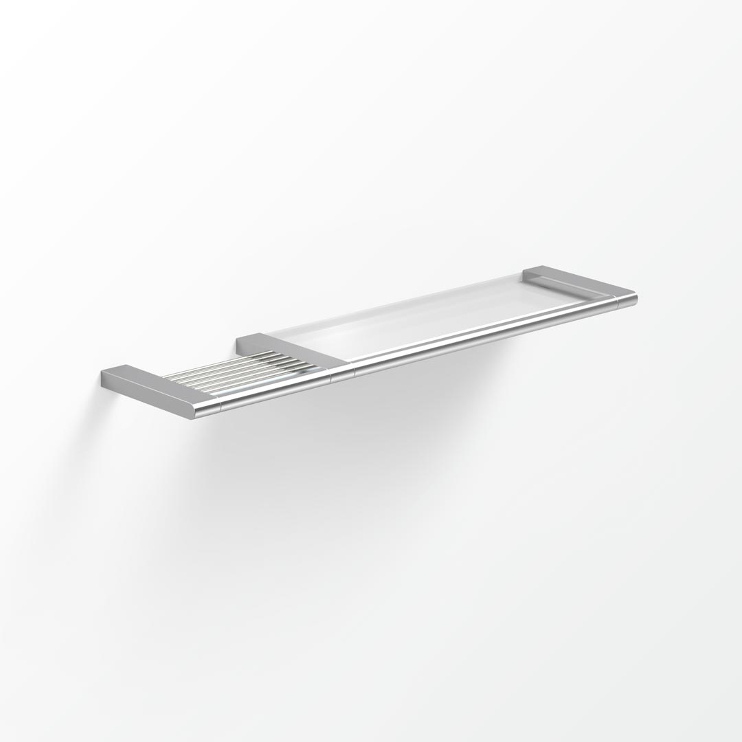 Artizen Rack & Glass Shelf Combo - 48cm