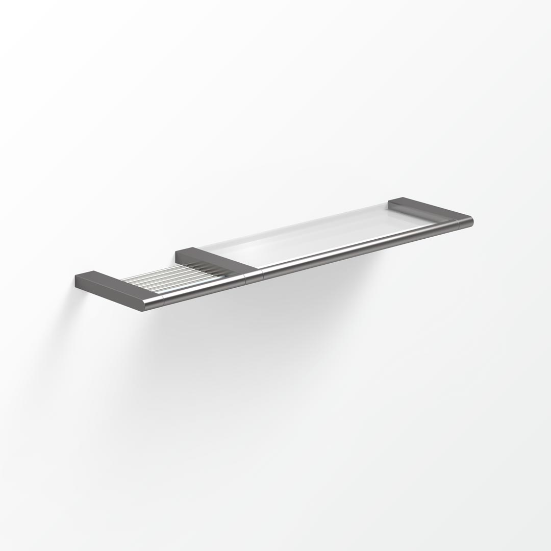 Artizen Rack & Glass Shelf Combo - 48cm