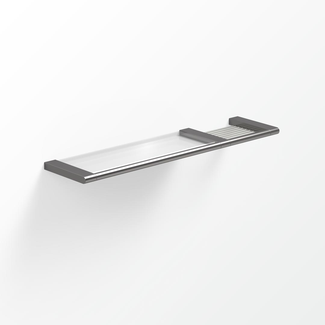 Artizen Glass Shelf & Rack Combo - 48cm