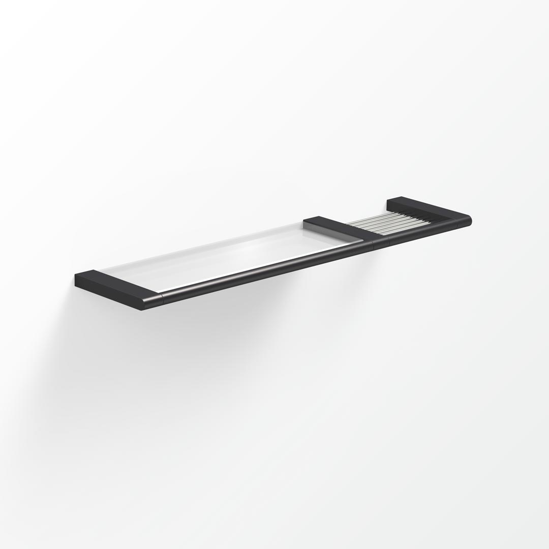 Artizen Glass Shelf & Rack Combo - 48cm