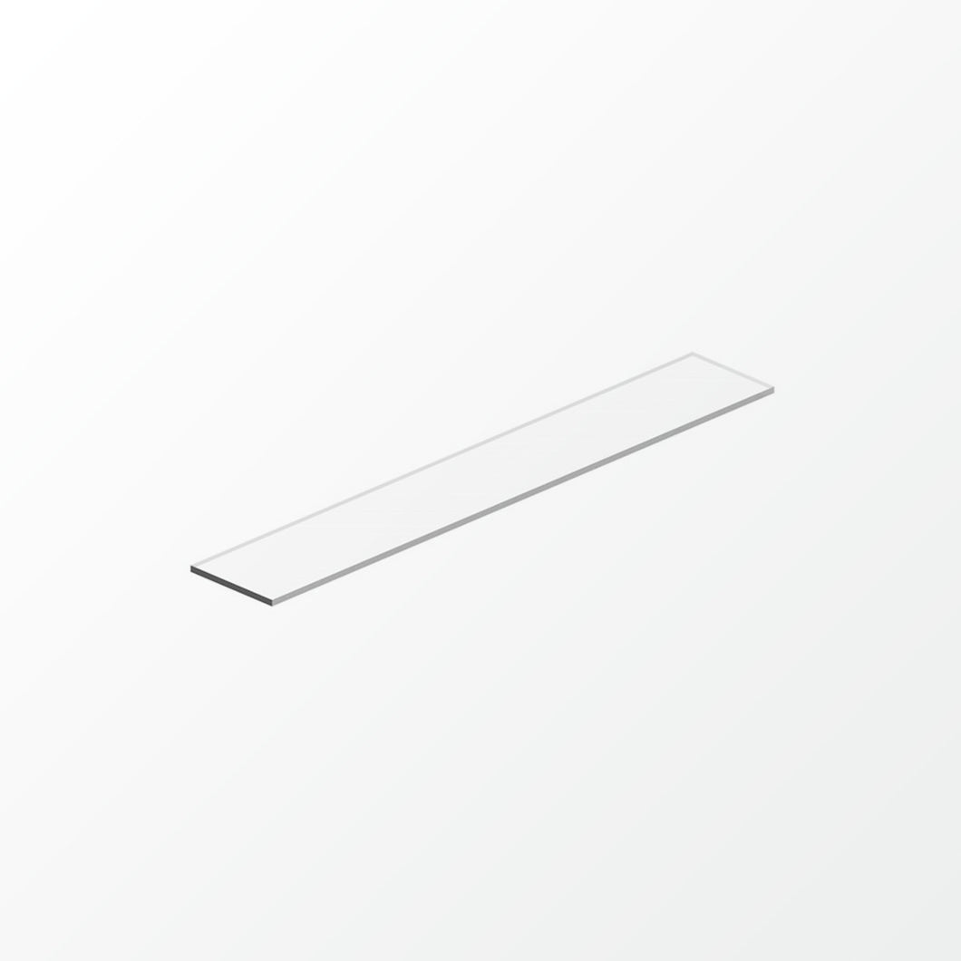 Universal White Glass Shelf Pane - 60cm